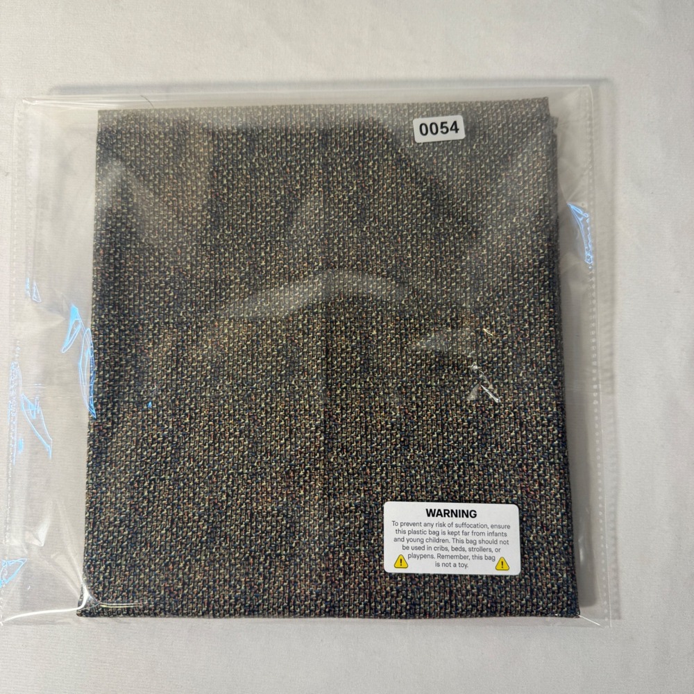 Fabric Remnant Multi Color Textured Woven Tweed Style 21x15.5